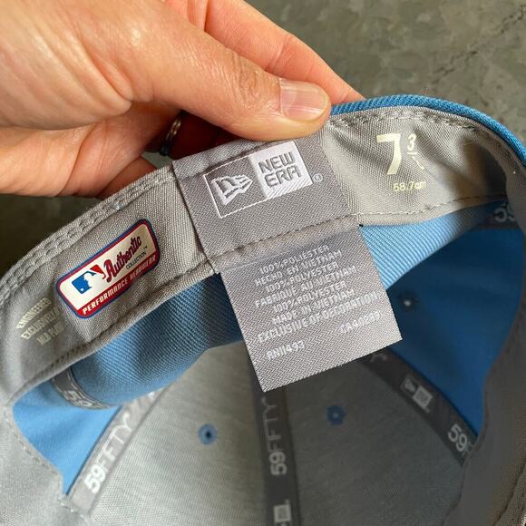 NWT San Diego Padres New Era On Field Low Profile 59Fifty Fitted Hat Cap 7 3/8 - Picture 15 of 16